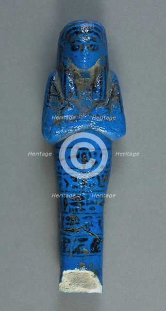 Shabti of the Supreme Chief of the ?nr.t of Amun Nesikhonsu, Egypt, Third Intermediate Period... Creator: Unknown.