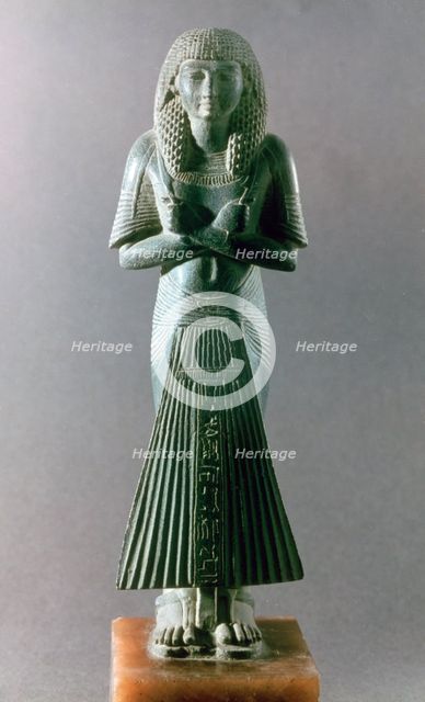'Shabti or Ushabti', a funerary figurine, Egypt, 18th Dynasty. Artist: Unknown