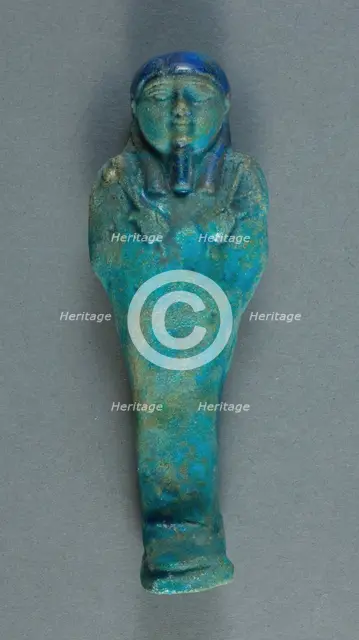Shabti, Egypt, Late Period, Dynasty 30 (380 BCE-343 BCE). Creator: Unknown.