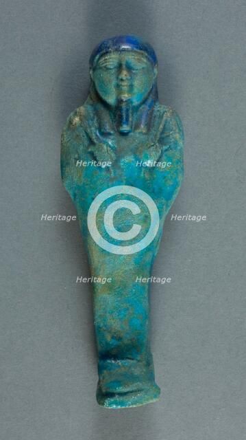 Shabti, Egypt, Late Period, Dynasty 30 (380 BCE-343 BCE). Creator: Unknown.
