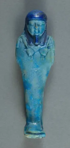 Shabti, Egypt, Late Period, Dynasty 30 (380 BCE-343 BCE). Creator: Unknown