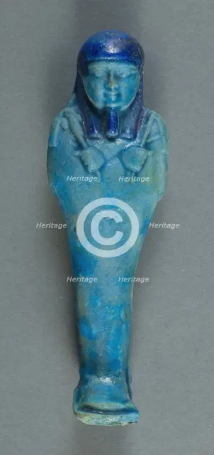 Shabti, Egypt, Late Period, Dynasty 30 (380 BCE-343 BCE). Creator: Unknown.