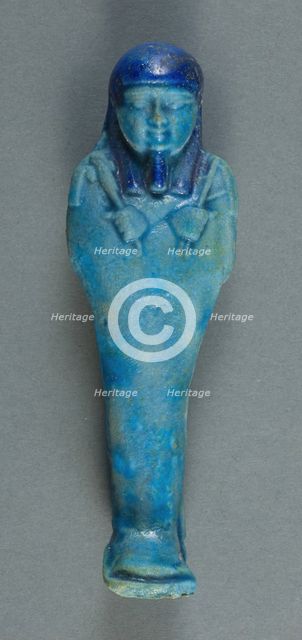 Shabti, Egypt, Late Period, Dynasty 30 (380 BCE-343 BCE). Creator: Unknown.