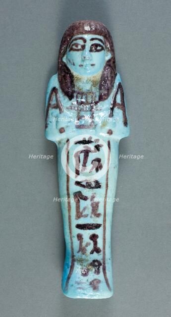 Shabti, Egypt, Third Intermediate Period, Dynasty 21 (about 1069-945 BCE). Creator: Unknown.