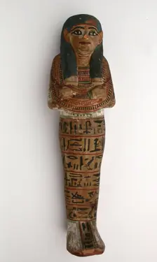 Shabti (Funerary Figurine) of Mayet, Egypt, Dynasty 19 (about 1295-1186 BCE). Creator: Unknown