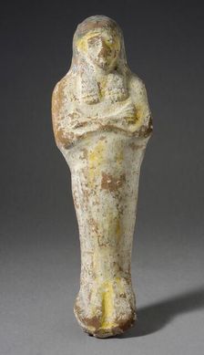 Shabti, Late Period-Ptolemaic Period (724-31 BCE). Creator: Unknown