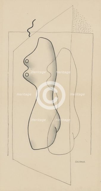 Shadow, 1930. Creator: Mikulas Galanda.