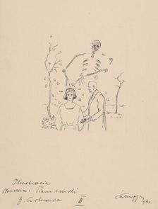 Shadows of Death, 1931. Creator: Zolo Palugyay