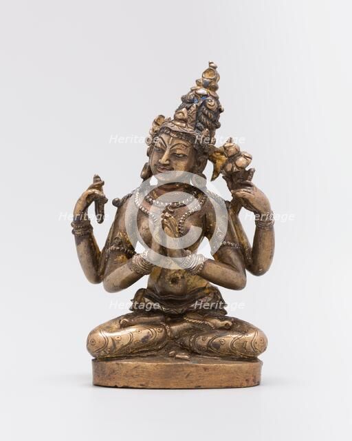 Shadakshari Mahavidya, Pala period, 12th century. Creator: Unknown.