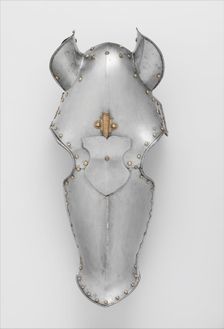 Shaffron (Horse's Head Defense), German, Augsburg, ca. 1570-80. Creator: Unknown