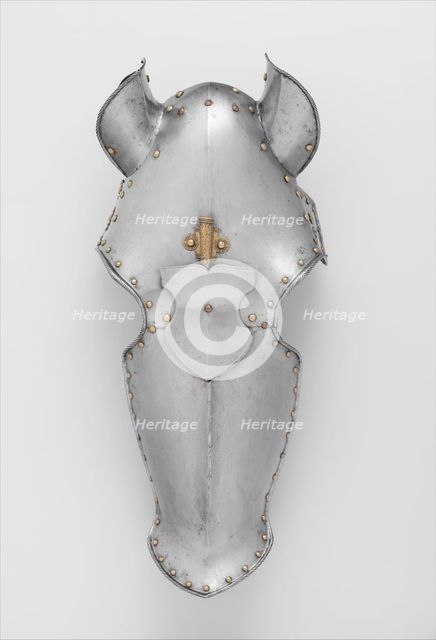 Shaffron (Horse's Head Defense), German, Augsburg, ca. 1570-80. Creator: Unknown.