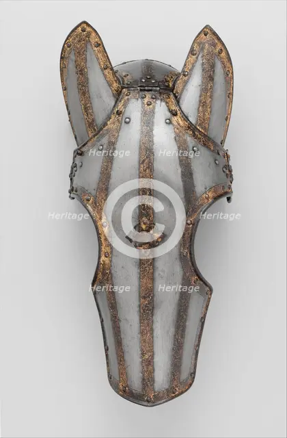 Shaffron (Horse's Head Defense), Dutch, ca. 1620. Creator: Unknown.