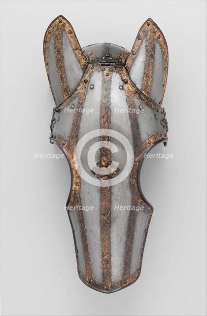Shaffron (Horse's Head Defense), Dutch, ca. 1620. Creator: Unknown.