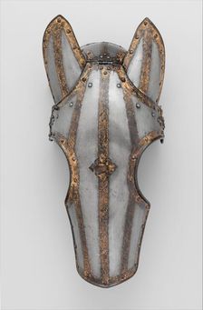 Shaffron (Horse's Head Defense), Dutch, ca. 1620. Creator: Unknown
