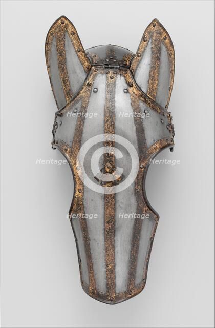 Shaffron (Horse's Head Defense), Dutch, ca. 1620. Creator: Unknown.