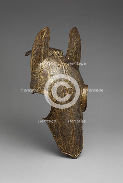 Shaffron (Horse's Head Defense), French, ca. 1600. Creator: Unknown.