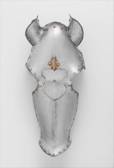 Shaffron (Horse's Head Defense), German, Augsburg, ca. 1570-80. Creator: Unknown