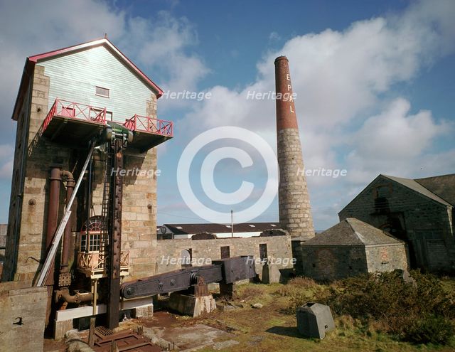 Shaft Engine House, 1910s. Artist: Unknown