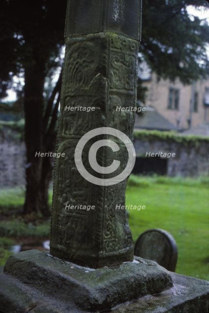 Shaft of Cross at Walton, near Lancaster, England, 20th century. Artist: CM Dixon.