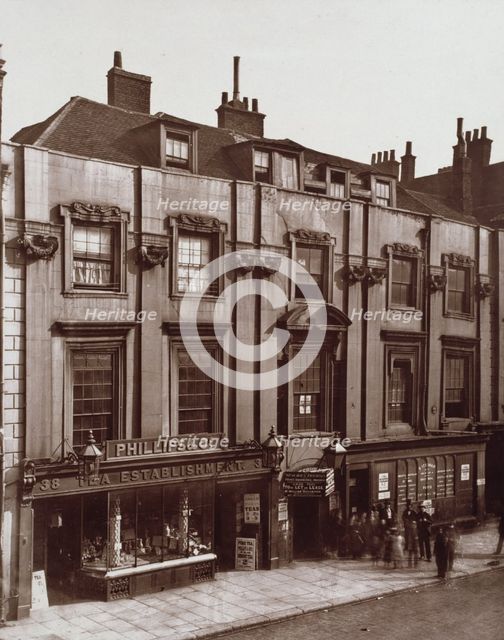 Shaftesbury House, Aldersgate Street, c1879. Creator: Henry Dixon & Son.