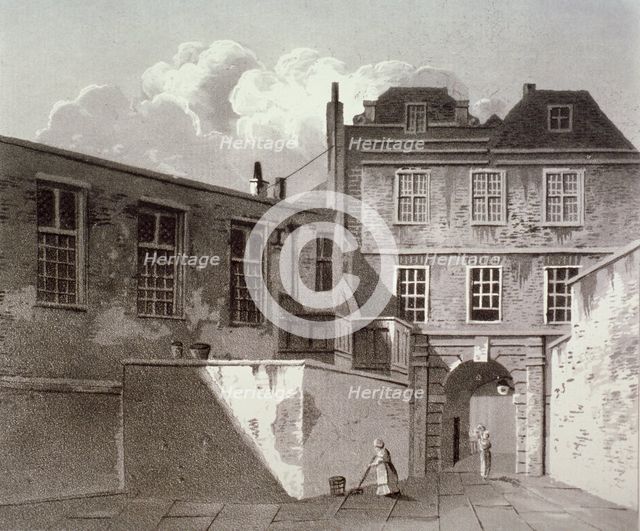 Shaftesbury House, Aldersgate Street, London, 1811. Artist: Anon