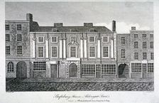 Shaftesbury House, Aldersgate Street, London, 1813. Artist: J Simpkins