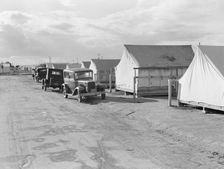 Shafter camp for migrant workers (FSA), California, 1938. Creator: Dorothea Lange