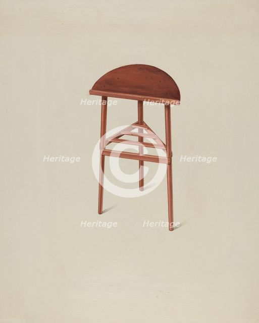 Shaker Music Rack, c. 1936. Creator: Alfred H. Smith.
