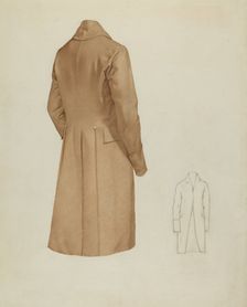 Shaker Man's Coat, c. 1936. Creator: Joseph Goldberg