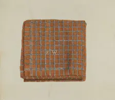 Shaker Man's Handkerchief, c. 1936. Creator: George Constantine;Constantine, George