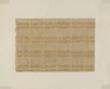 Shaker Bedspread, 1935/1942. Creator: George Constantine
