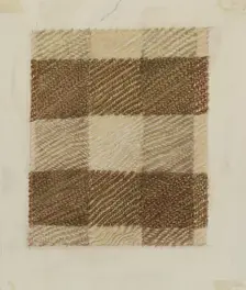 Shaker Bedspread, 1935/1942. Creator: Lucille Chabot