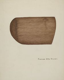 Shaker Bonnet Mold, 1935/1942. Creator: Francis Bruner