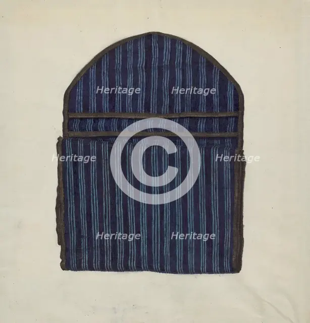 Shaker Case, c. 1936. Creator: Helen E. Gilman.