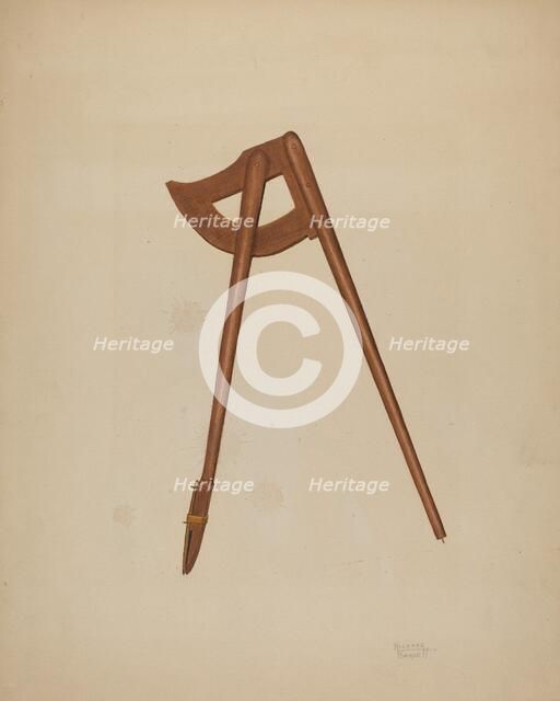 Shaker Compass, c. 1938. Creator: Richard Barnett.