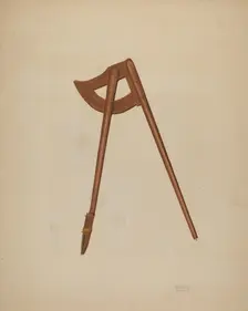 Shaker Compass, c. 1938. Creator: Richard Barnett