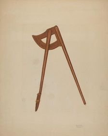 Shaker Compass, c. 1938. Creator: Richard Barnett