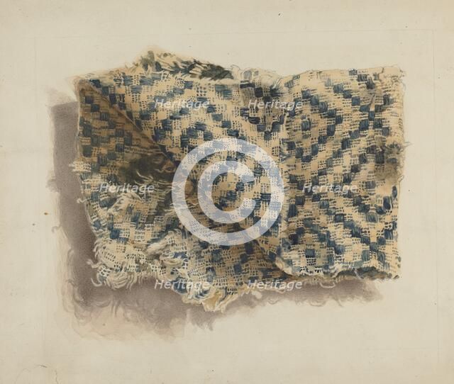 Shaker Coverlet, 1935/1942. Creator: Alois E. Ulrich.