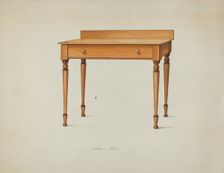 Shaker Desk, c. 1936. Creator: Ray Holden