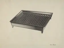 Shaker Dish Drainer, 1935/1942. Creator: Lon Cronk