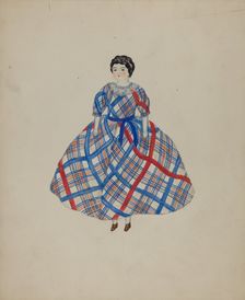 Shaker Doll, 1935/1942. Creator: Mary Fitzgerald