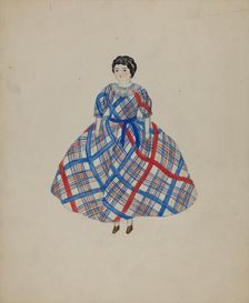 Shaker Doll, 1935/1942. Creator: Mary Fitzgerald