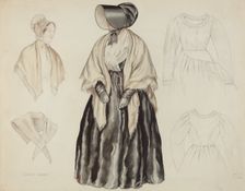 Shaker Dress, 1935/1942. Creator: Lillian Causey