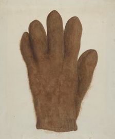 Shaker Glove, c. 1936. Creator: Helen E. Gilman