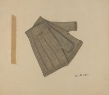Shaker Gloves, c. 1941. Creator: Orville Cline