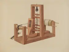 Shaker Hand Loom, c. 1937. Creator: Alfred H. Smith