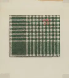 Shaker Kerchief, 1935/1942. Creator: Ingrid Selmer-Larsen