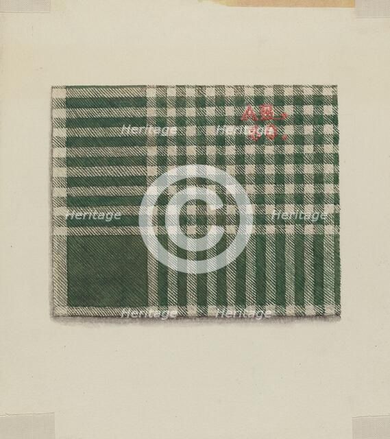 Shaker Kerchief, 1935/1942. Creator: Ingrid Selmer-Larsen.