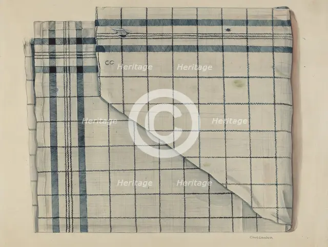 Shaker Kerchief, c. 1941. Creator: Charles Goodwin.