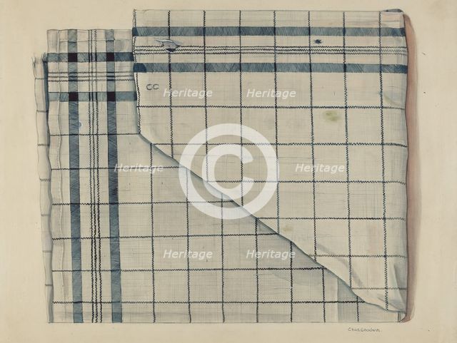 Shaker Kerchief, c. 1941. Creator: Charles Goodwin.